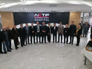 Aktif �nternational �iftlikk�y hastanesi  a��l���na kat�l�m yo�undu.